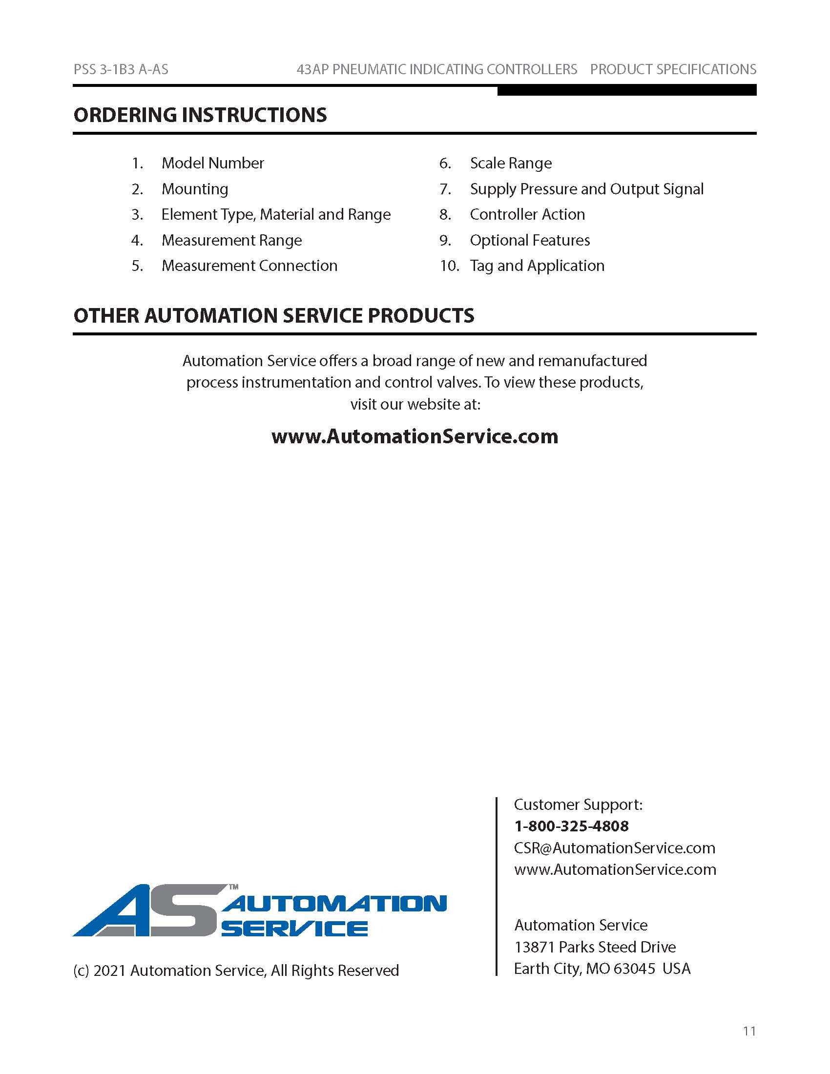 AUTOMATION SERVICE