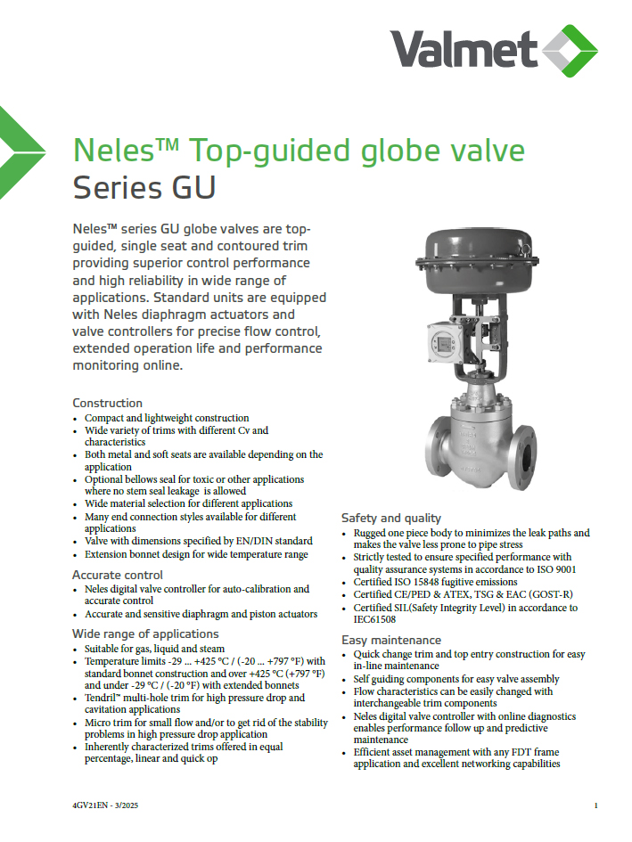 VALMET FLOW CONTROL